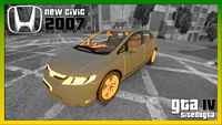 New Civic 2007 GTA IV
